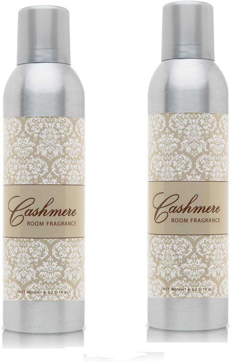 FreshRevive - Cashmere Room Spray Air Freshener - Eliminates Odors, Long-Lasting, 2 Pack