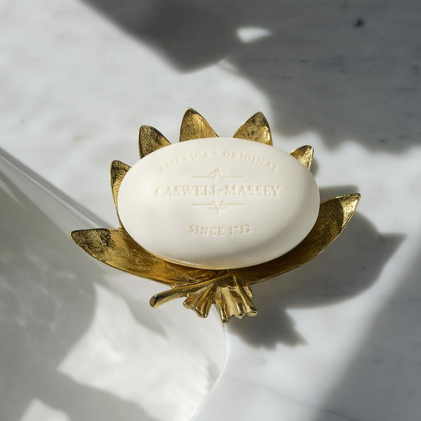 Caswell-Massey Natural Bar Soap Gift Set - Almond Scent - Triple-Milled Moisturizing Body Soap Bars for Men & Women, Plant-Based Formula for Soft Skin, Made in USA, 3 x 5.8 oz