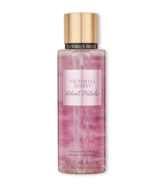 Victoria's Secret Velvet Petals Body Mist for Women, Perfume with Notes of Lush Blooms and Almond Glaze, 250 ml / 8.4 oz
