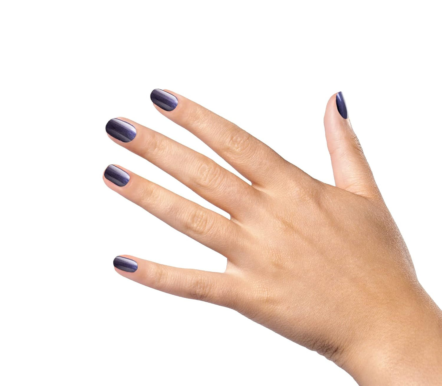 duri Nail Polish, 761 Glow Up, Deep Purple Blue Metallic Pearl Shimmer, Full Coverage, Shiny Finish, Fast Drying, Long Lasting, 0.45 Fl Oz