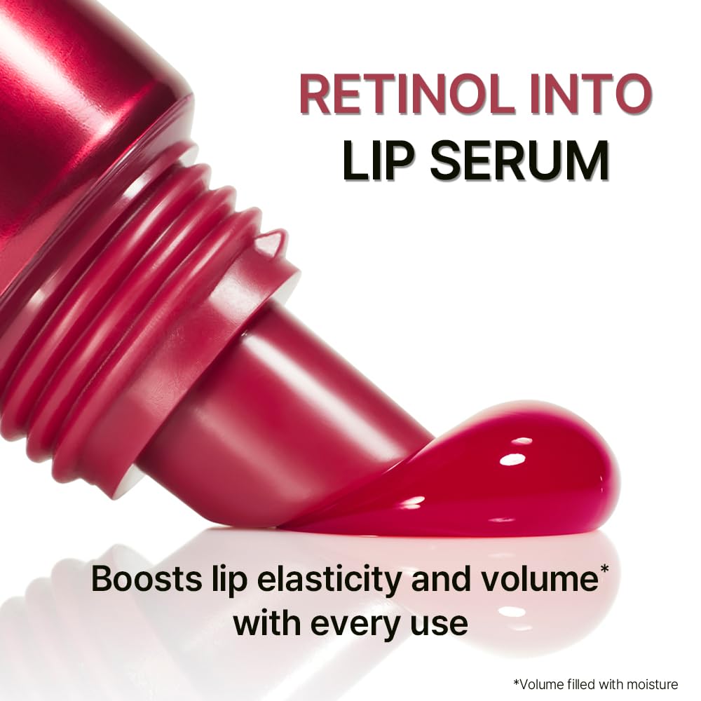 PRIMERA Lip Retinol Serum Tube #Bare | Tinted Hydrating Lip Oil & Gloss, Korean Lip Stain made with Collagen, Long-lasting Plumping & Moisturizing Lip Care Serum (0.24 oz / 7g)