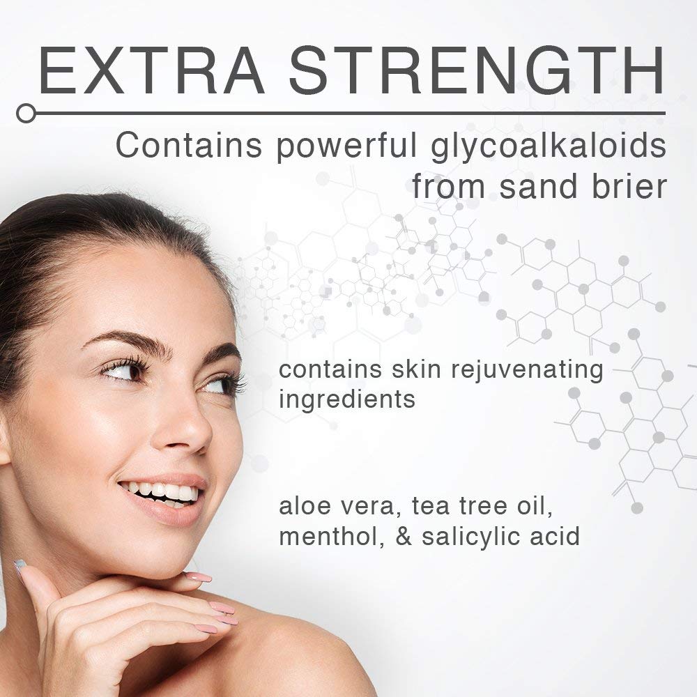 Lane Innovative - SunSpot ES, Natural Exfoliating Gel, Skin Rejuvenating Ingredients, Including Aloe Vera and Tea Tree Oil (0.5 Ounce, Pack of 2)