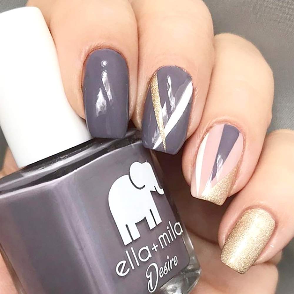 ella+mila Nail Polish, Desire Collection - Mauve Over