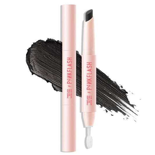 Boobeen Brow Wax, Waterproof Eyebrow Wax Styling Pencil, Eyebrow Gel，Shaping with Slanted Tip Application, Long-Lasting Hold