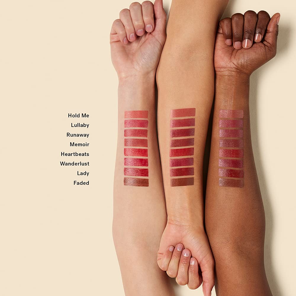 ILIA - Balmy Tint Hydrating Lip Balm | Buildable Lip Color + Soft Shine | Nourish + Moisturize with Shea Butter & Rosehip Seed Oil | Vegan, Clean, Cruelty-Free Makeup (Heartbeats, 0.15 oz | 4.4 g)