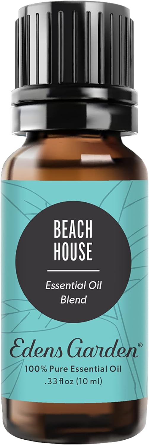 Edens Garden Beach House Essential Oil Blend- 100% Pure Premium Grade, Undiluted, Natural, Therapeutic, Aromatherapy, The Best for Diffusing, Kid Safe, Laundry, Hair 10 ml (.33 fl oz)