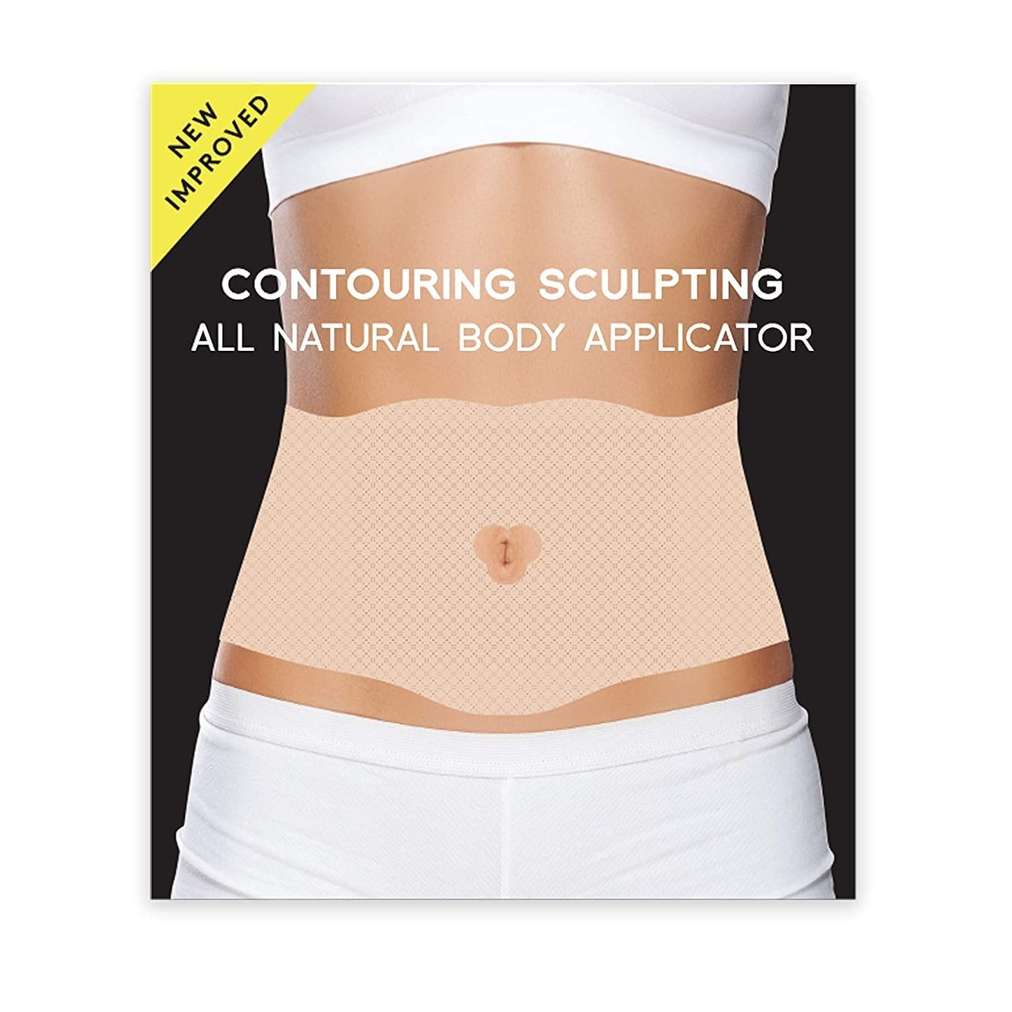 All Natural Moisturizing Body Applicator Wrap – Easy to Use Body Wrap -Anti Cellulite Solution- Firming Toning Tummy Wrap (12 Count (Pack of 1))