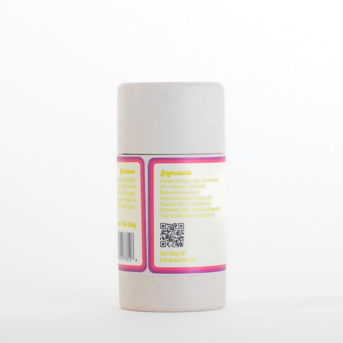 Good A Hair Day Conditioner Stick, Natural Hair Care, Travel Friendly, Bar (Rootin' For You (Earthy))