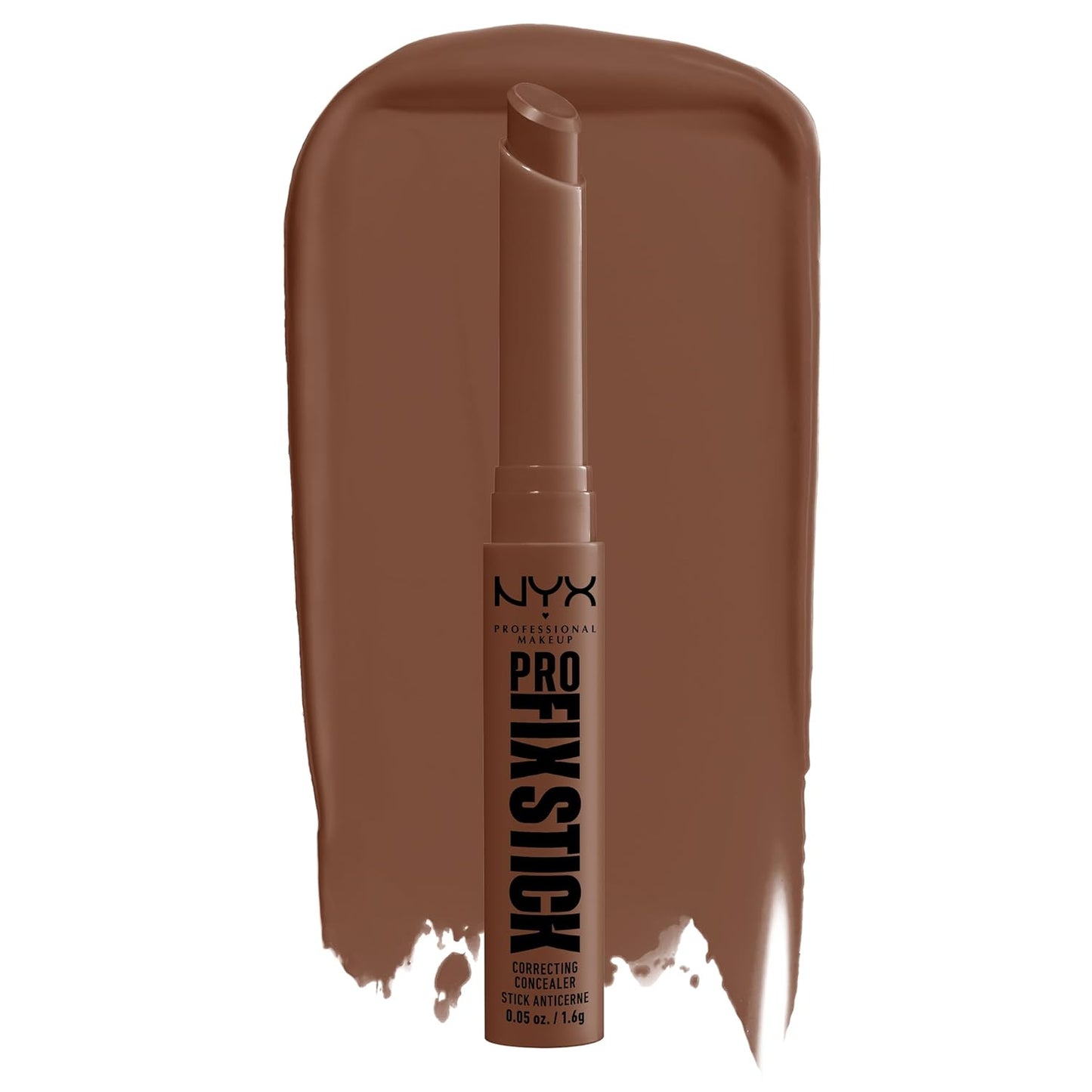 NYX PROFESSIONAL MAKEUP Pro Fix Stick Correcting Concealer, Buildable Medium Coverage Concealer Stick - Cocoa