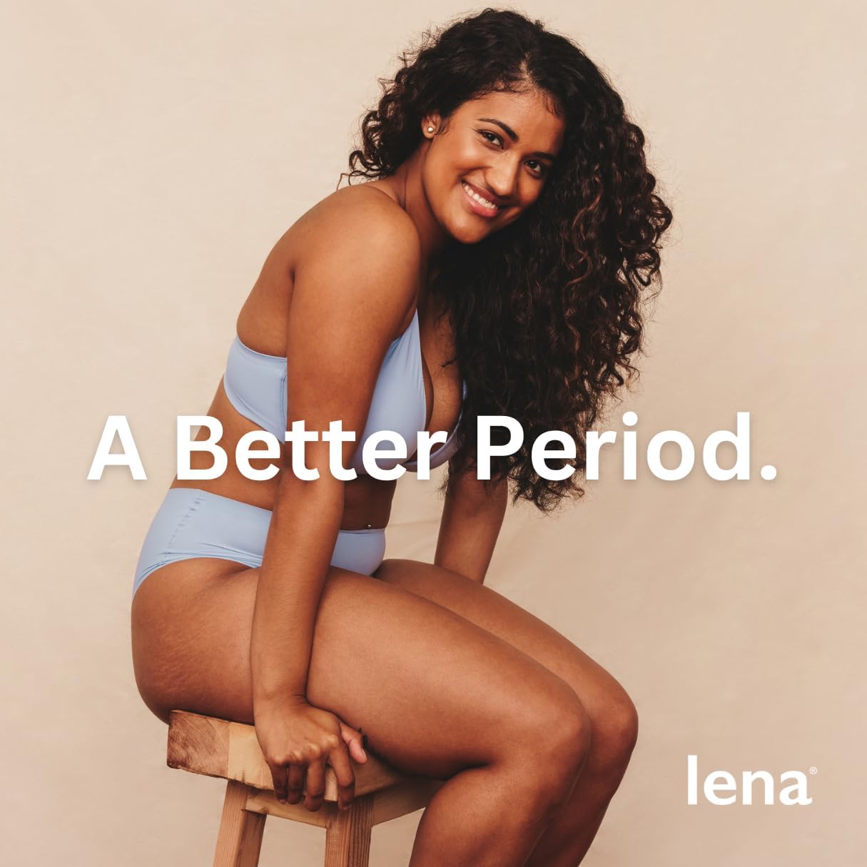 Lena Menstrual Cup Sterilizer Case, Compact, Collapsible Silicone Container for Cleaning Period Cup & Menstrual Disc, Travel, Home and Dorm, Menstrual Cup Cleaner, Feminine Care, Light Blue