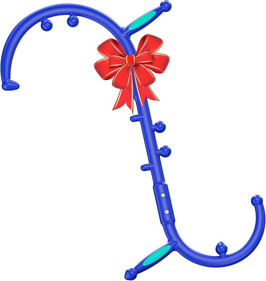 KEINE MARKE Trigger Point Massage Tool, Back Massage Tool, Pressure Point Massage Tool, Handheld Back, Neck, Shoulder, Leg and Feet Massage Hook for Men & Women (Fashionable Blue)