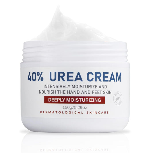 OUKEYA Urea Cream 40 Percent,Foot & Hand Cream for Dry Cracked,Urea Lotion for Feet Maximum Strength