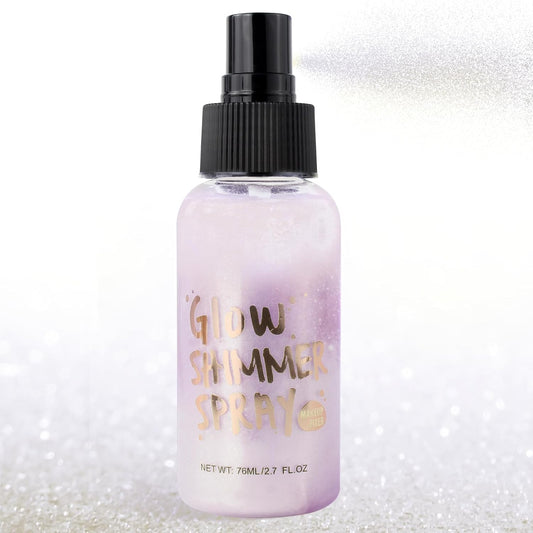 Glitter Spray for Hair and Body, Glitter Body Spray, Quick-Drying Waterproofing, Suitable for Festival Rave