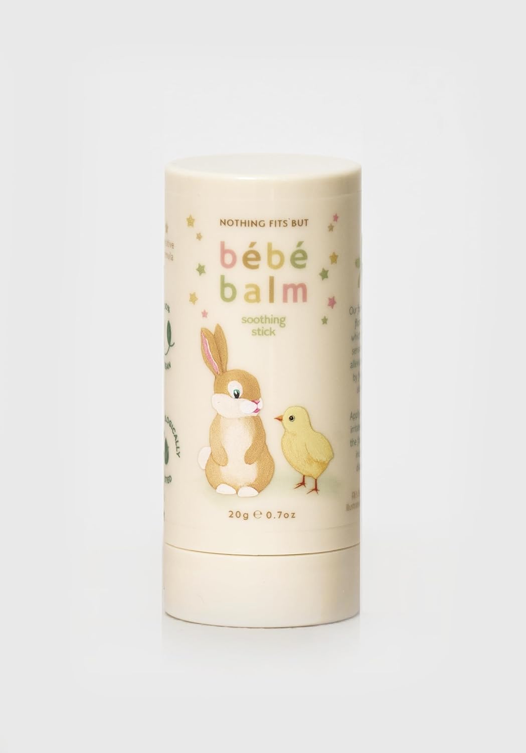 NOTHING FITS BUT Vegan Soothing & Hydrating Bebe Baby Balm Stick - EWG Green