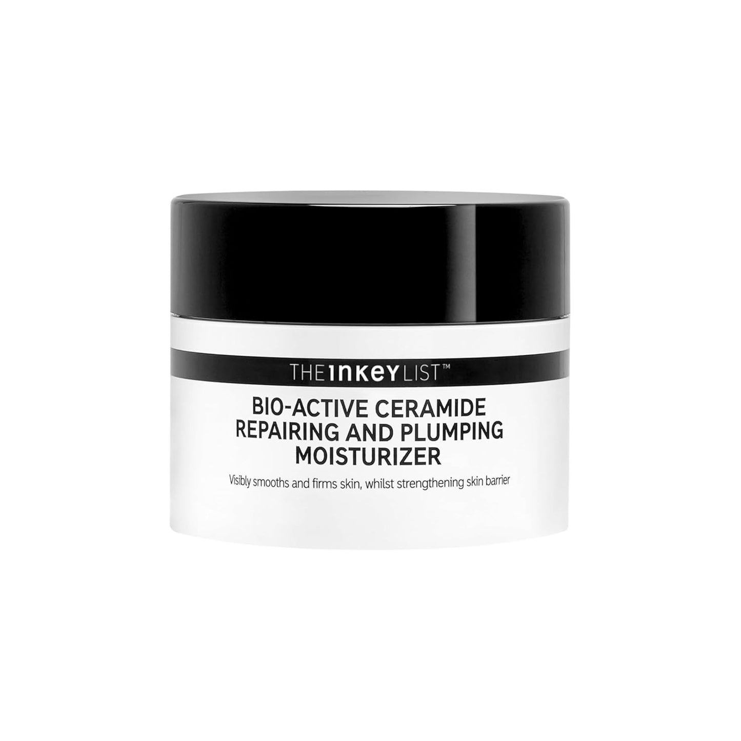 The INKEY List Bio-Active Ceramide Repairing and Plumping Moisturizer 1.7fl oz/50ml, Anti-Ageing Skincare, 24-Hour Hydration Cream, Vegan Friendly, Suitable For All Skin Types