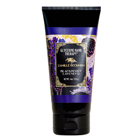 Camille Beckman Glycerine Hand Therapy Cream, Blackberry Lavender, 6 Ounce