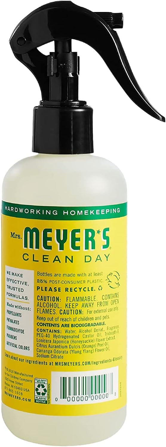 MRS. MEYER'S CLEAN DAY Room Freshener - Honeysuckle (8 Fl Oz (Pack of 3))