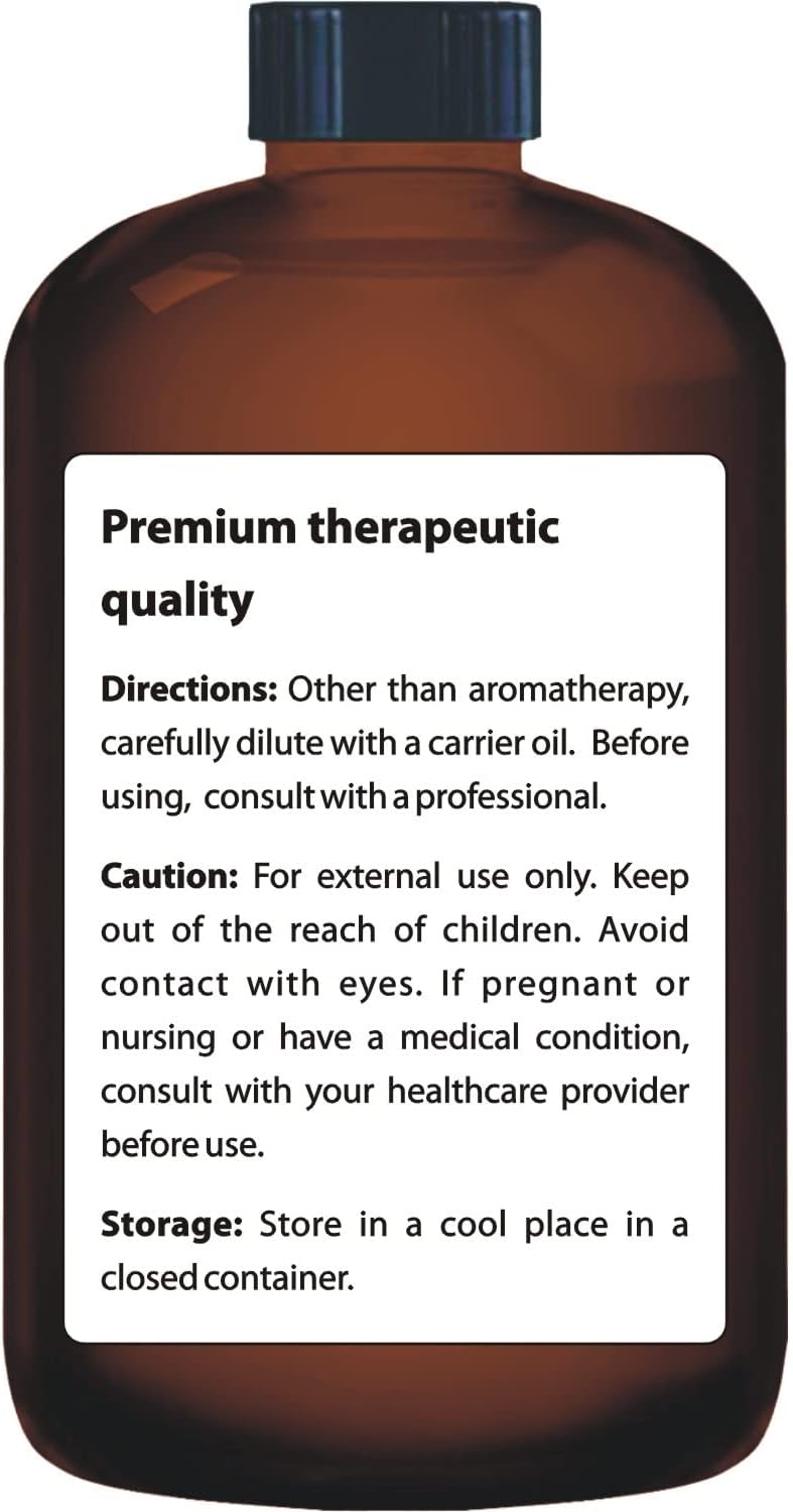 Lemon Essential Oil - Huge 4 FL OZ - 100% Pure & Natural – Premium Natural Oil with Glass Dropper (Lemon Oil)