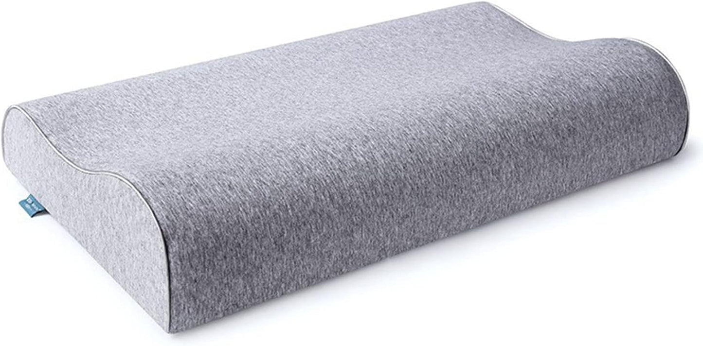 Ergonomic Travel Pillow for Neck and Shoulder Pain Memory Foam Neck Pain Pillow for Camping, Car, Airplane, Road Trips(Travel Size)