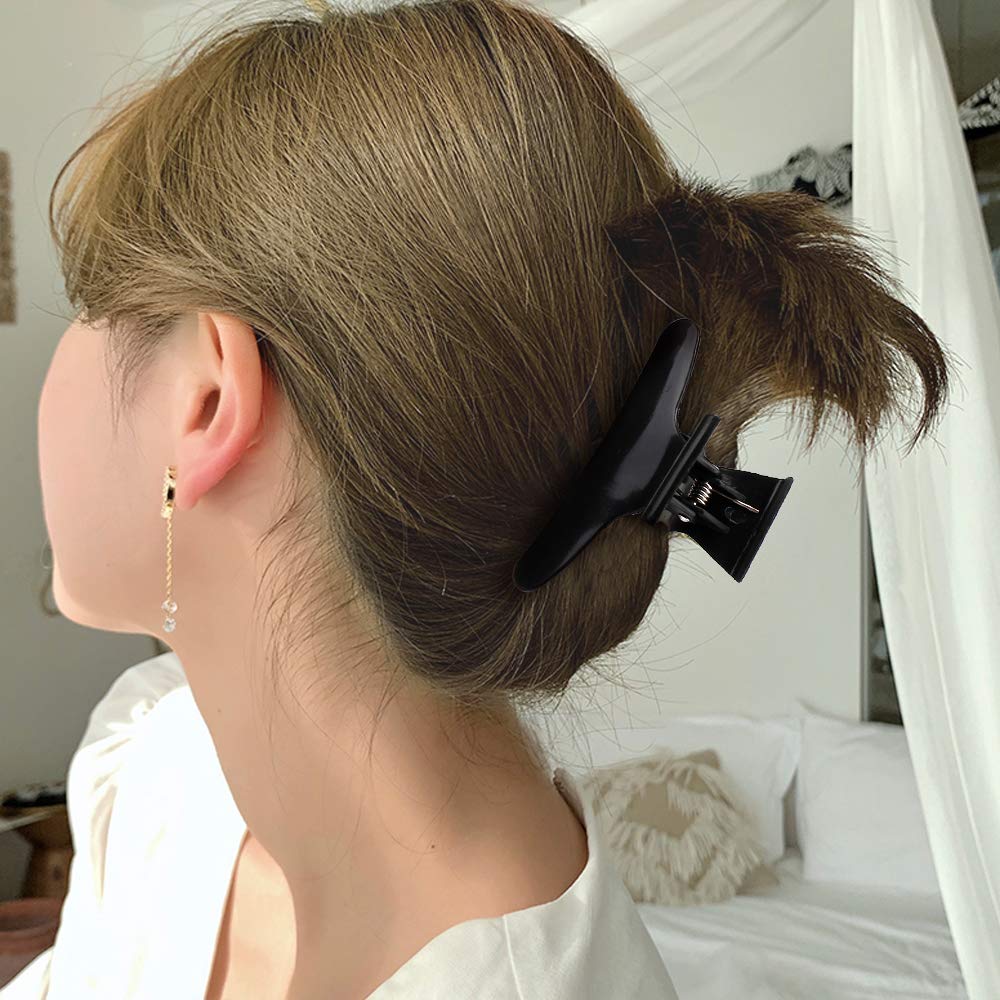 Ondder Hair Clips for Styling and Sectioning - Butterfly Pro Salon Clamps for Cutting, Coloring Hair, Hair Accessories for Women