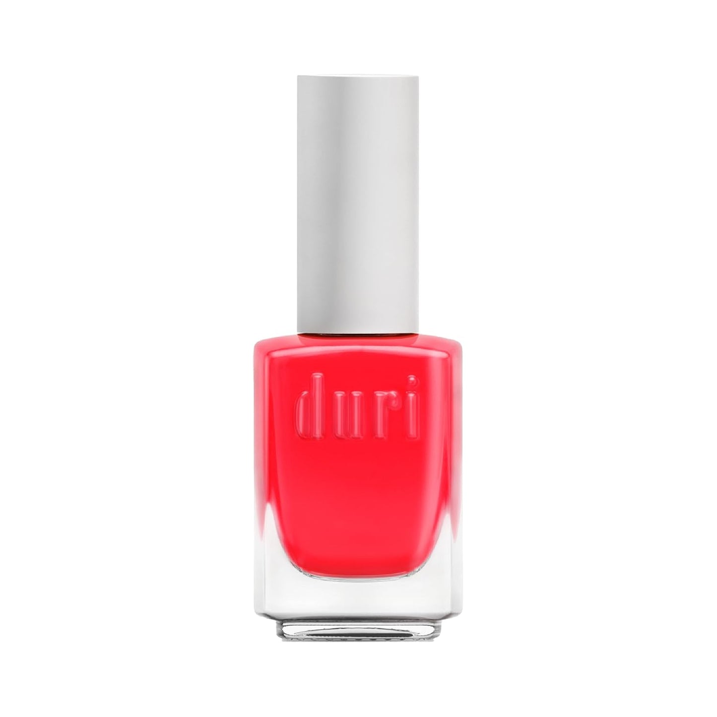 duri 161N Eruption Nail Polish, Neon Red Matte Finish, Full Coverage, Lasting, 0.45 Fl Oz