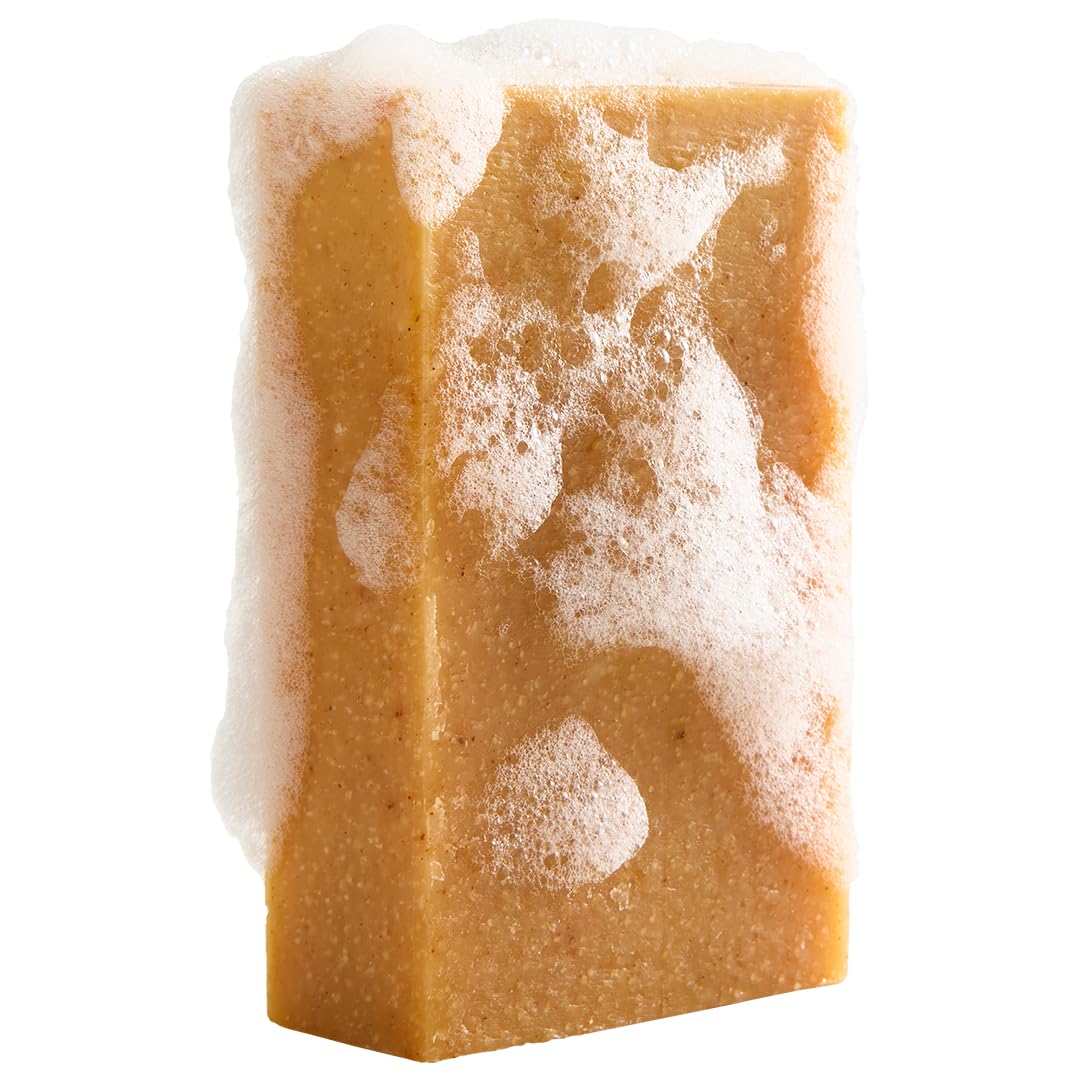 Crate 61 Organics, Handmade in Canada, Plant Based Natural Bar Soap Cold Pressed For Face & Body, w/Premium Essential Oils, For Men & Women 3 Pack (Ginger Cardamom)