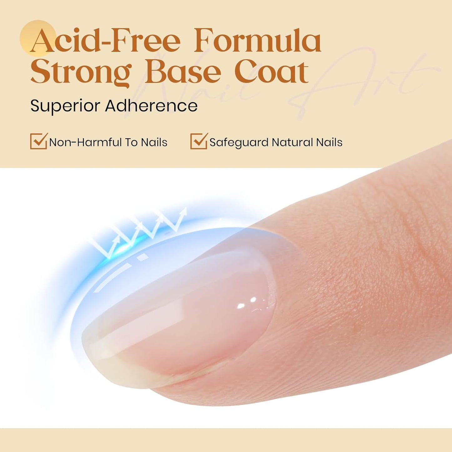 MIZHSE Gel Top and Base Coat, No Wipe Basic Clear Gel Polish Set, Matte & Shiny Top Coat, Long Lasting Salon Quality High Gloss Soak Off Nail Art Manicure Home