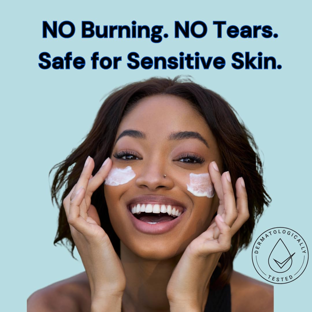 Sensitive Mineral Sunscreen Face SPF30 moisturizer, No white cast I Anti Aging I Non Toxic I Eco Friendly I made with zinc oxide for sensitive skin and acne prone skin, dermatologist recommended