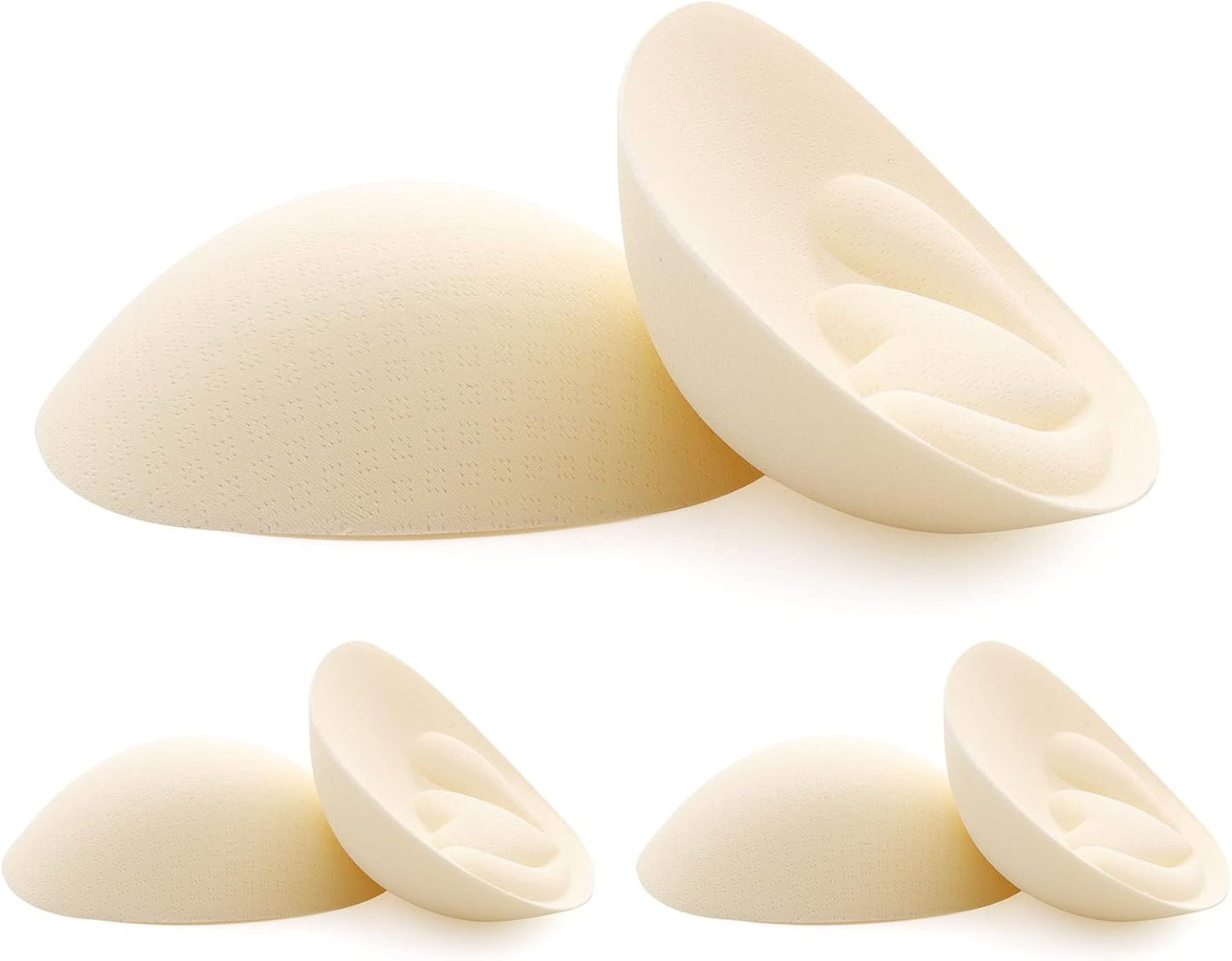FOOT OF THE TREE Super Thick Bra Pads Inserts 3 Pairs Removable Breast Enhancers Push Up Bra Cups Paddings