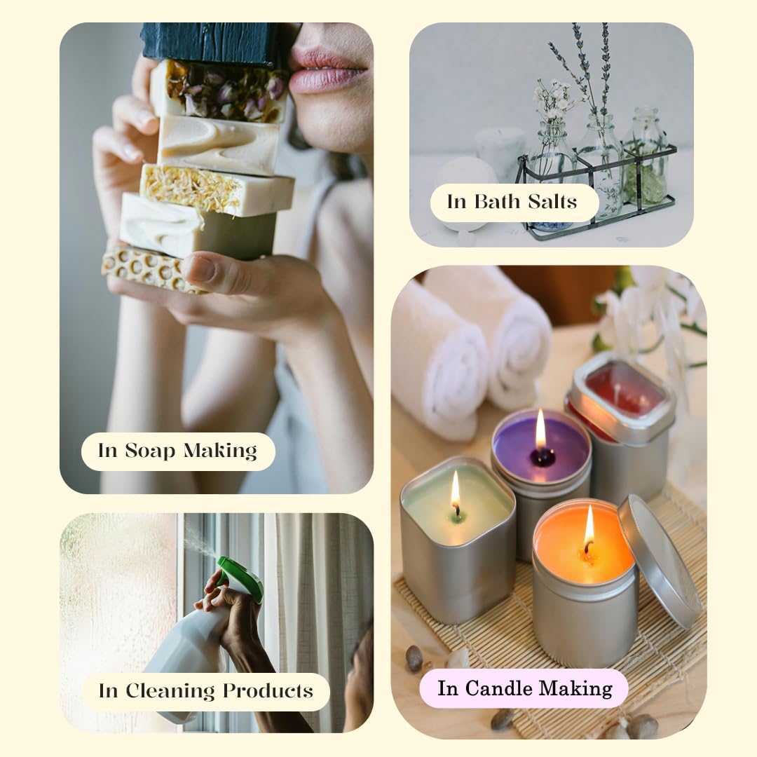 Luxurious Rose Essential Oil by Enhanced Essentials| Slow Distilled & Exotic| for Home,Diffusers,Skin & Hair Care,Aromatherapy,Bath,Perfume,Soap & Candle Making|with Glass Dropper| 1 fl oz (30 ml)