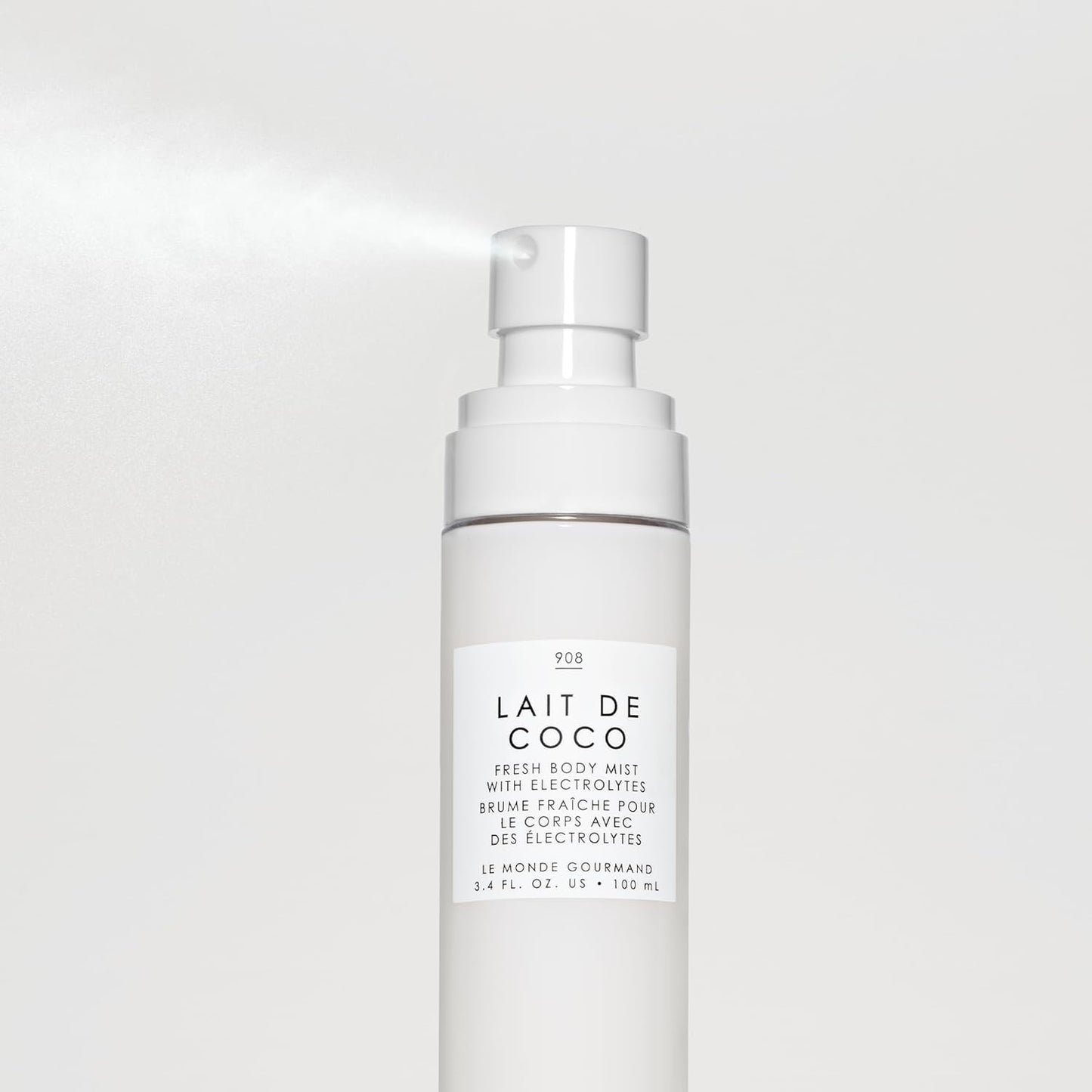 Le Monde Gourmand Lait de Coco Fresh Mist - 3.4 fl oz (100 ml) - Coconut, Bergamot, Warm Notes