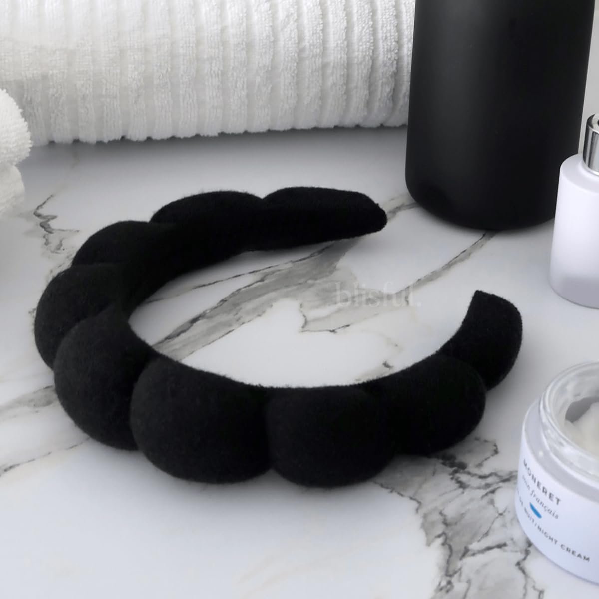 Spa Terry Cloth Headbands - Facial Makeup, Skin Treatment, Face Wash Masks