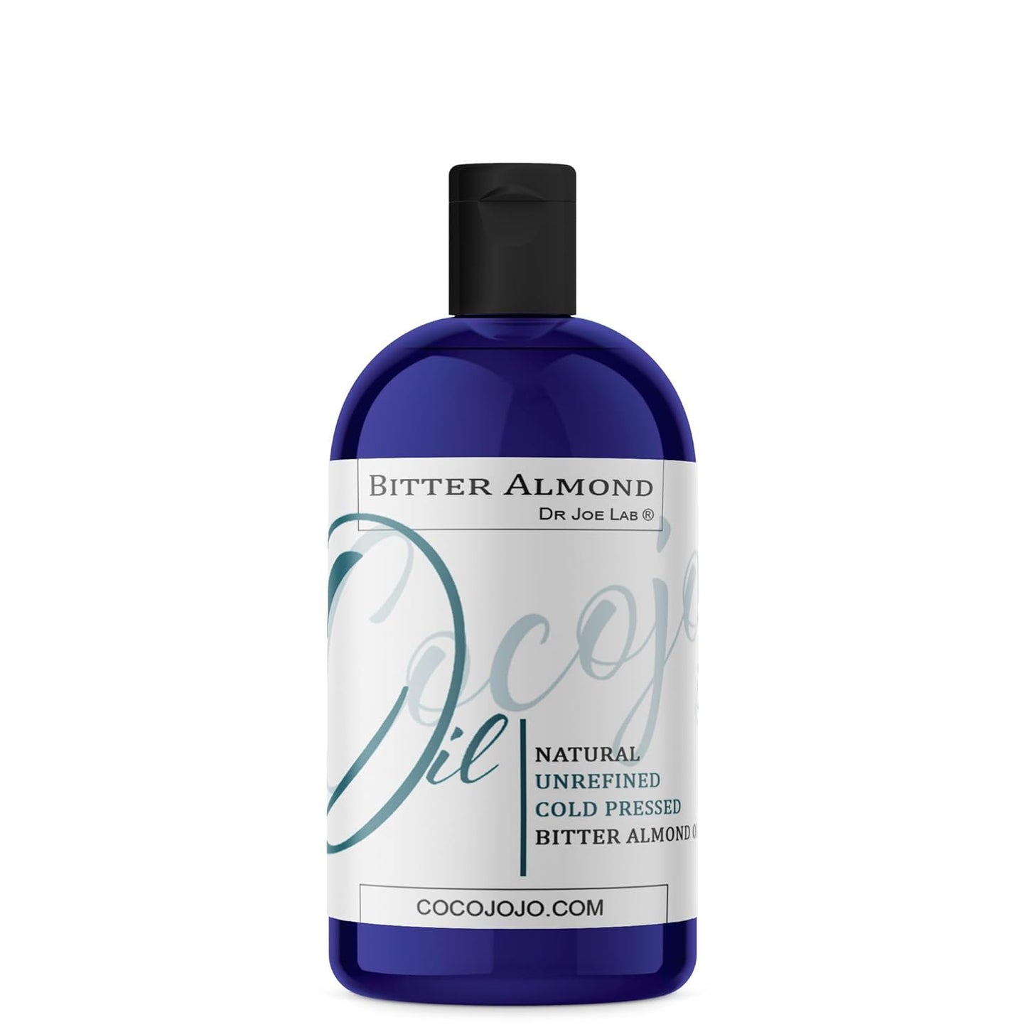 cocojojo Pure Bitter Almond 16 oz 1 pint Oil Unrefined Cold Pressed Extra Virgin All Natural Perfect for Hair Face Skin Nails