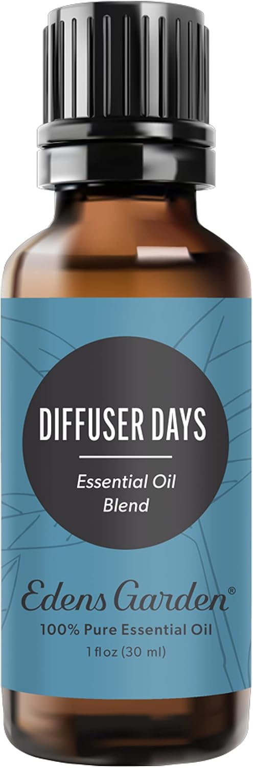 Edens Garden Diffuser Days Essential Oil Blend- 100% Pure Premium Grade, Undiluted, Natural, Therapeutic, Aromatherapy, The Best for Candle, Laundry, Humidifiers 30 ml (1 fl oz)