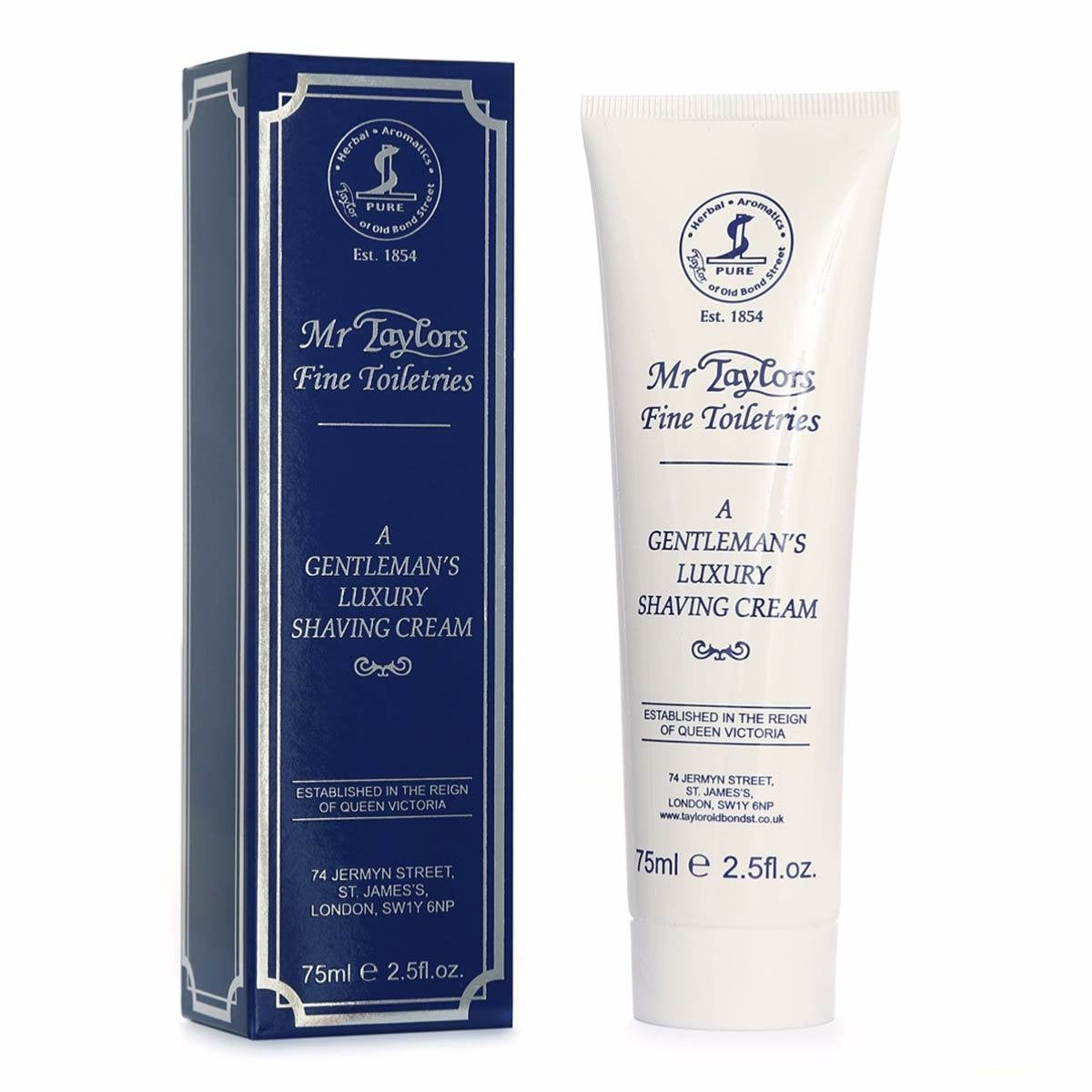 Taylor of Old Bond Street Mr. Taylors Shaving Cream Tube 2.5 fl oz.
