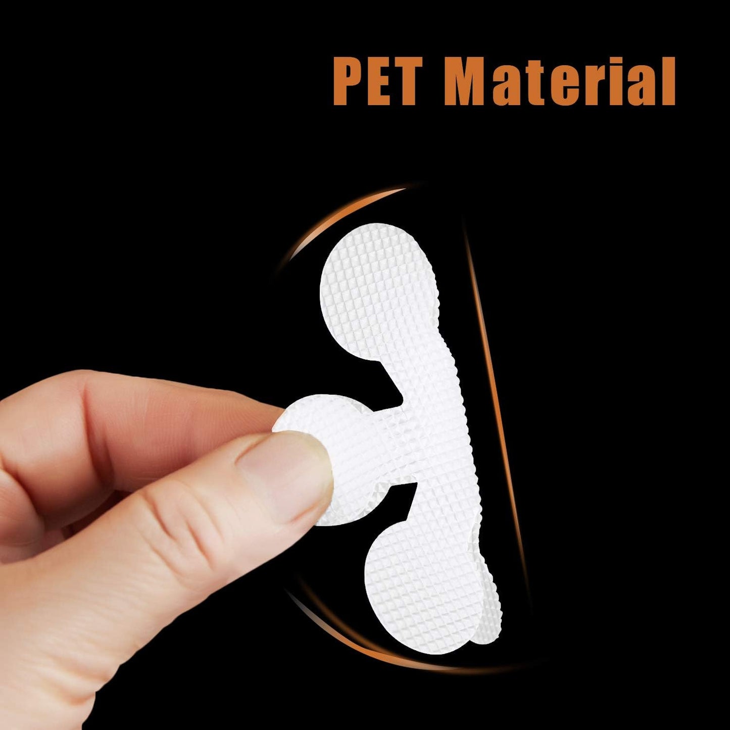 Bathtub Stickers Non-Slip, 12 PCS White Safety Shower Treads Adhesive Appliques with Premium Scraper