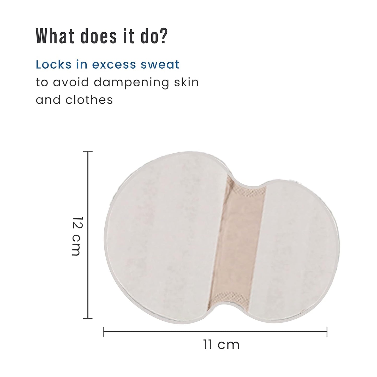 Sirona Disposable Underarm Sweat Pads for Men and Women - 24 Pads (Pack of 2) | Peel-Off | Stain Proof | Anti Perspiration