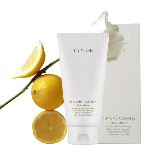 LA MUSE Perfume Body Lotion for Women(Floral Musk) | Body Cream for Women, Dry Skin with Shea Butter | Peptide Body Cream | Softens & Comforts Sensitive Skin with non-Sticky finish | Korean Skin Care