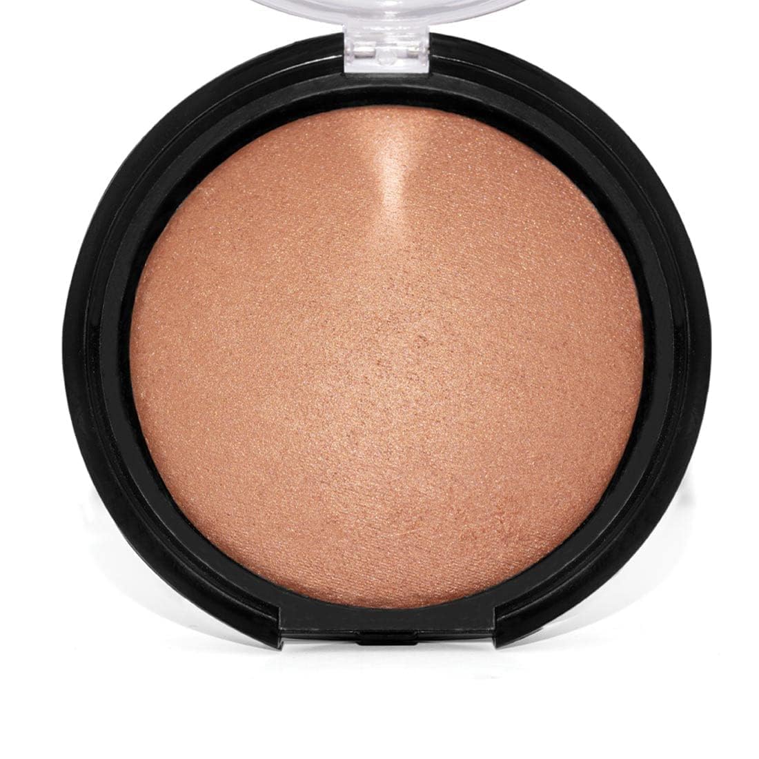 Palladio Baked Bronzer, Highly Pigmented and Easy to Blend, Shimmery Bronzed Glow, Use Dry or Wet, Lasts all day long, Provides Rich Tanning Color Finish, Powder Compact, Pacific Tan