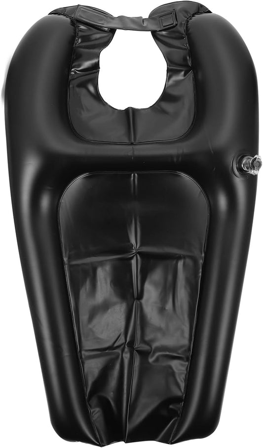 1pc Inflatable Shampoo Head Pad Shampoo Neck Rest Hair Washing Basin Blow up Washing Head Basin Tub Pillow for Bath Portable Shampoo Cushion Bath Tub Pillow Spa Pvc Tray Elder
