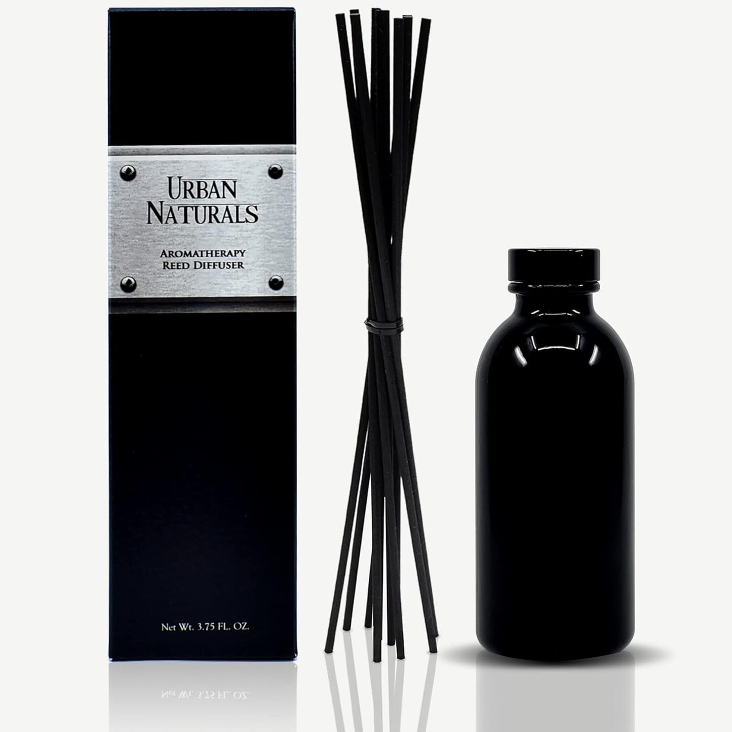 Urban Naturals Lavender Cedarwood Reed Diffuser Oil Set with Reed Sticks – Made in The USA