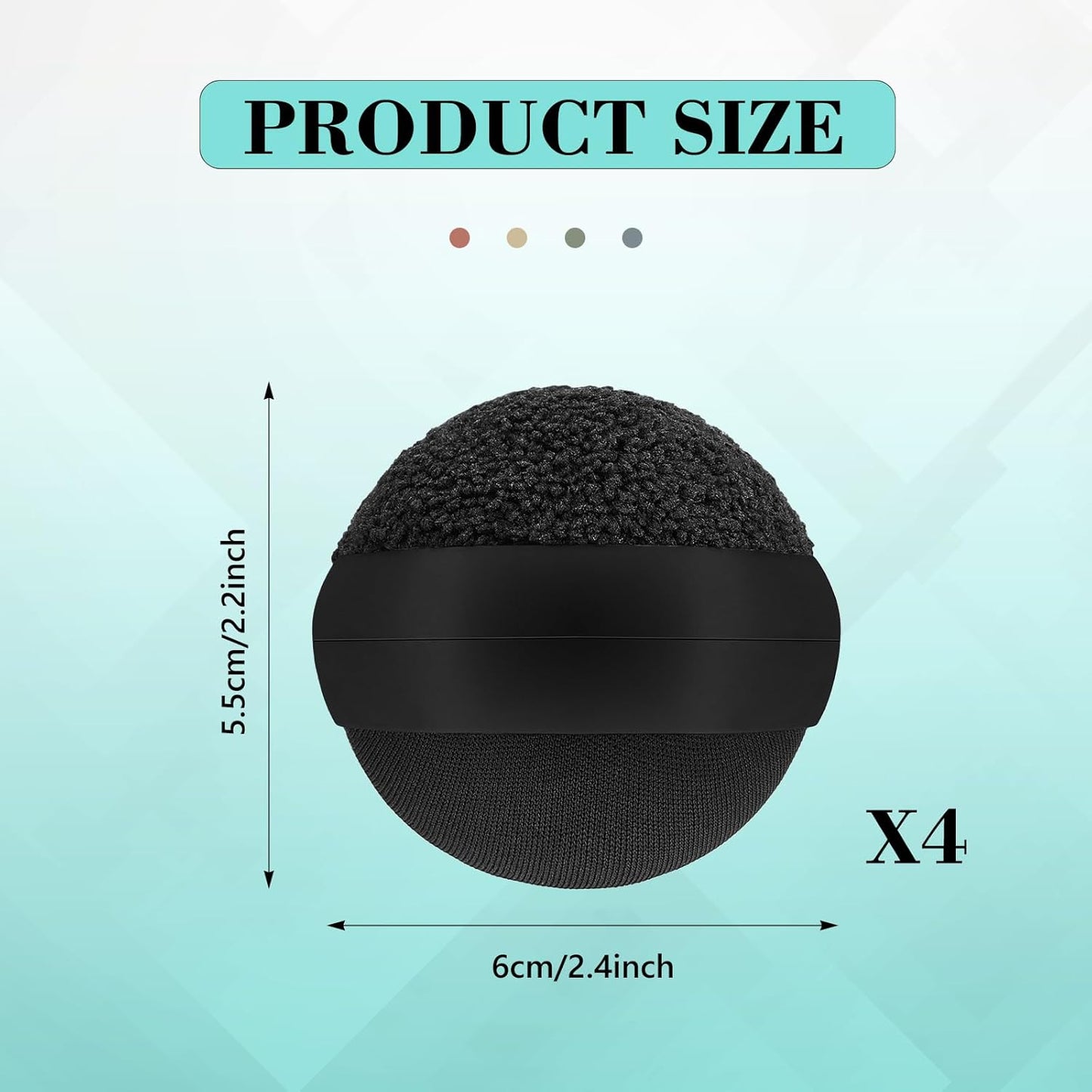 Suclain 4 Pack Christmas Touch Screen Cleaner Balls Phone Cleaning Ball Microfiber Touch Car Screen Glass Cleaner for Computer Laptop Phone Monitor