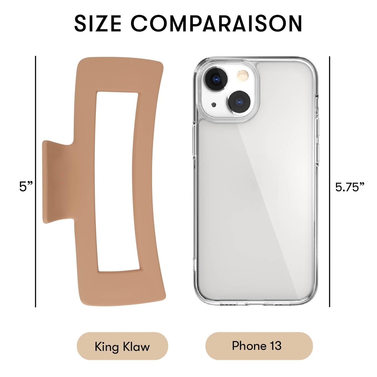 FRAMAR Extra Large Claw Clips For Thick Hair – Hair Claws Pack, Large Hair Clips For Thick Hair, Claw Clip Pack, Hairclips, Hairclips. For Women, Ganchos Para El Cabello – Non Slip Matte Finish