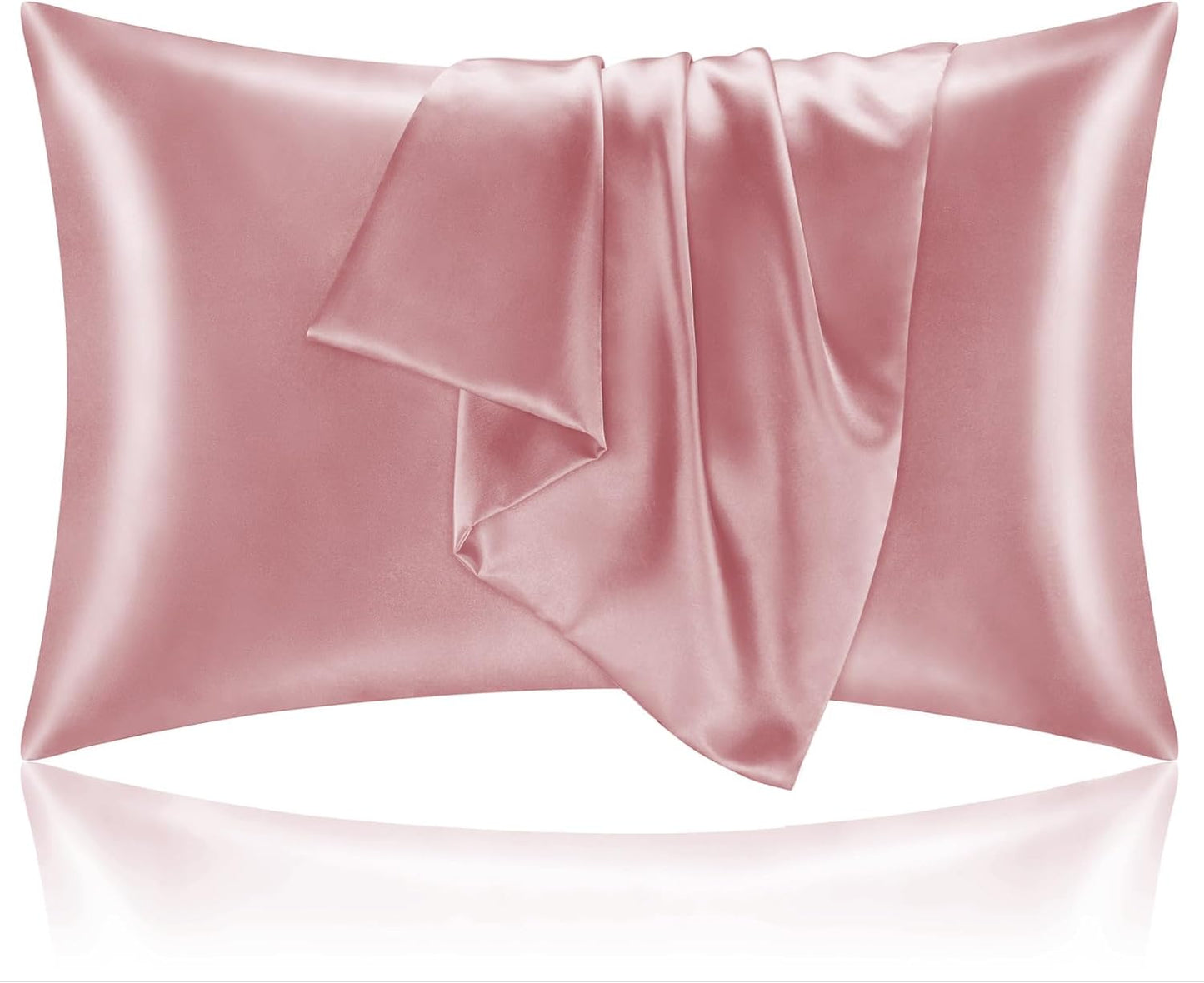 BEDELITE Satin Pillowcase for Hair and Skin, Super Soft and Cooling Similar to Silk Pillow Cases 2 Pack with Envelope Closure, Gift for Women Men(20"x40" King Size, Nostalgia)