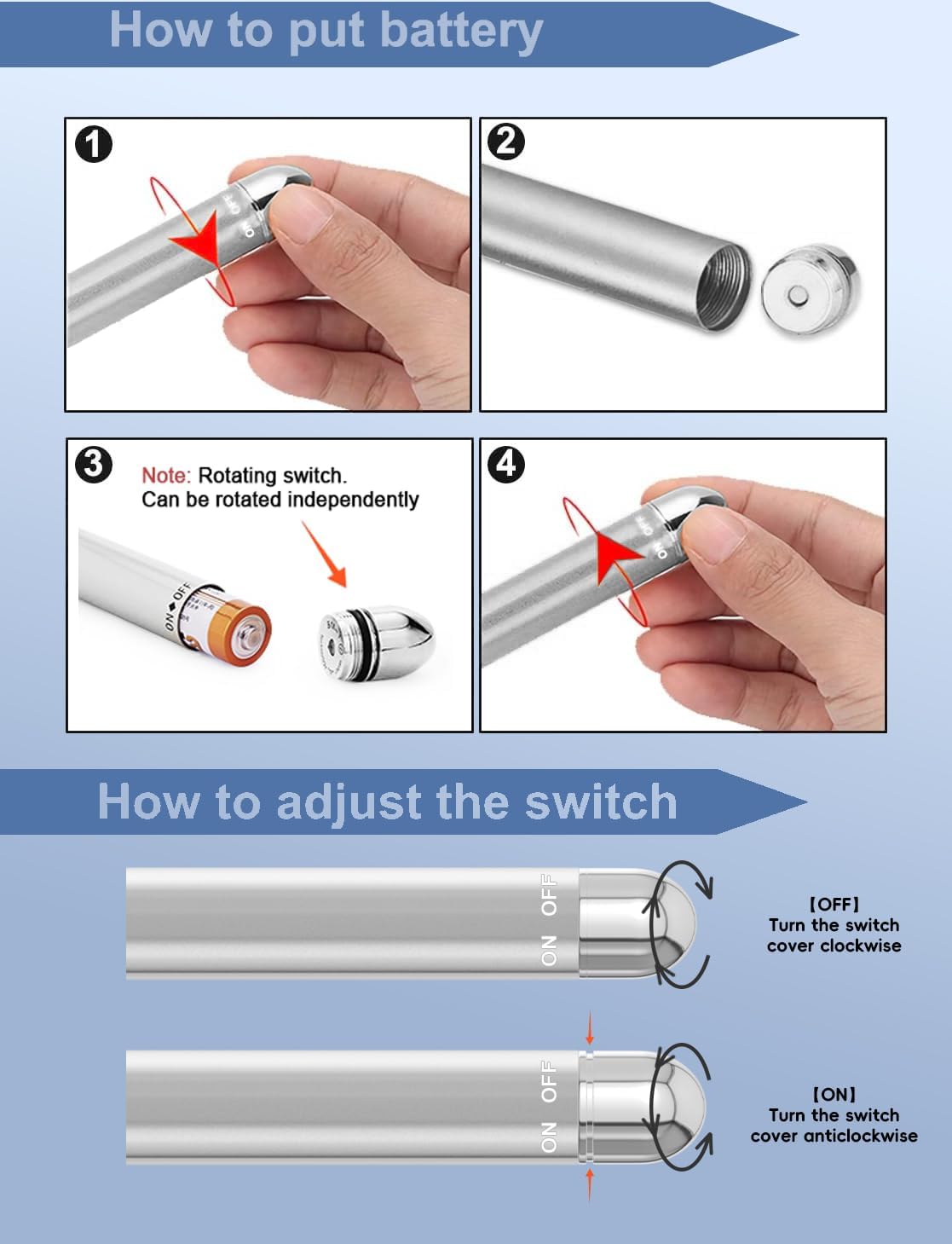 Head Massager Scalp, Electric Scalp Massager with 20 Metal Fingers – Head Scratcher & Hair Massage Tool, Waterproof Head Massage for Stress Relief, Stocking Stuffers Gift for Women & Men