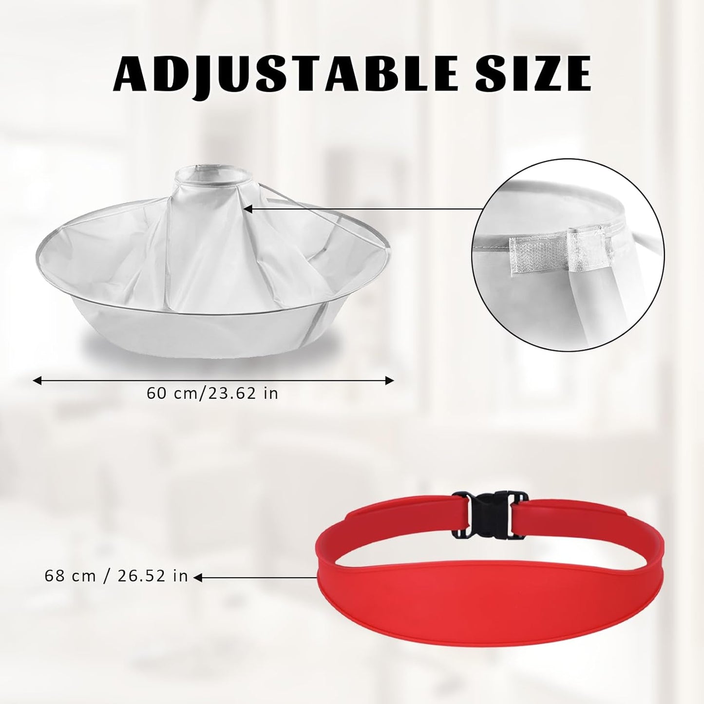 Hair Cutting Kit, Fade Haircut Guide for Men, Hair Cutting Guides for Men,Include Self Haircut Guide & Cape Umbrella