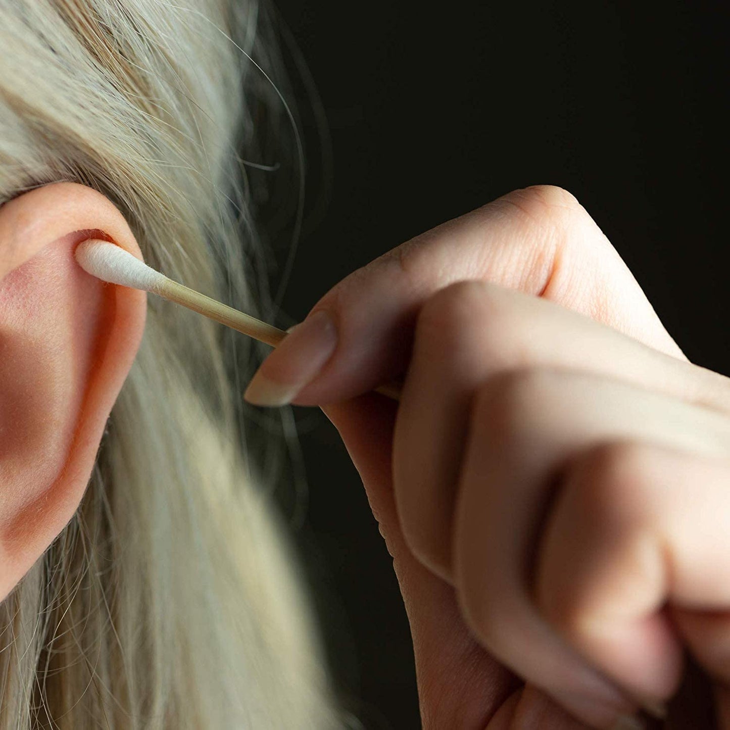 EcoSlurps 600 Bamboo Cotton Swabs - Large Family Box of Biodegradable Cotton Buds - Ecofriendly No Plastic In Each Cotton Bud Swab (6x100 Boxes)