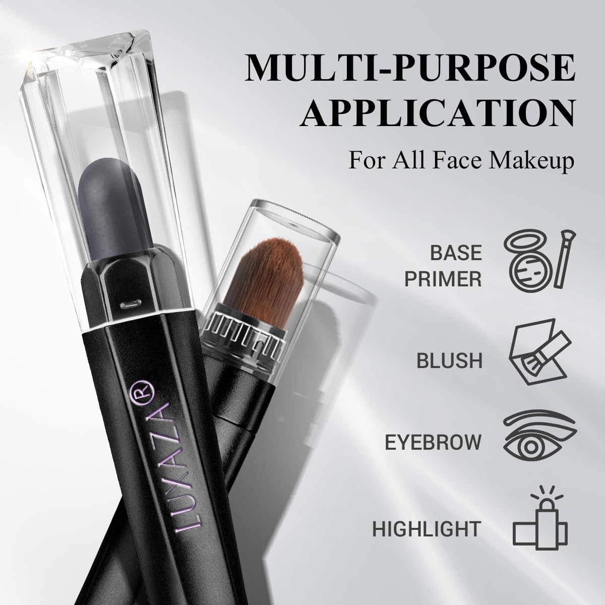 6PCS Neutral Eyeshadow Stick Makeup Set, Matte Cream Eye Shadow Eyeliner Brightener Pencil Crayon - B3 Iced Oat