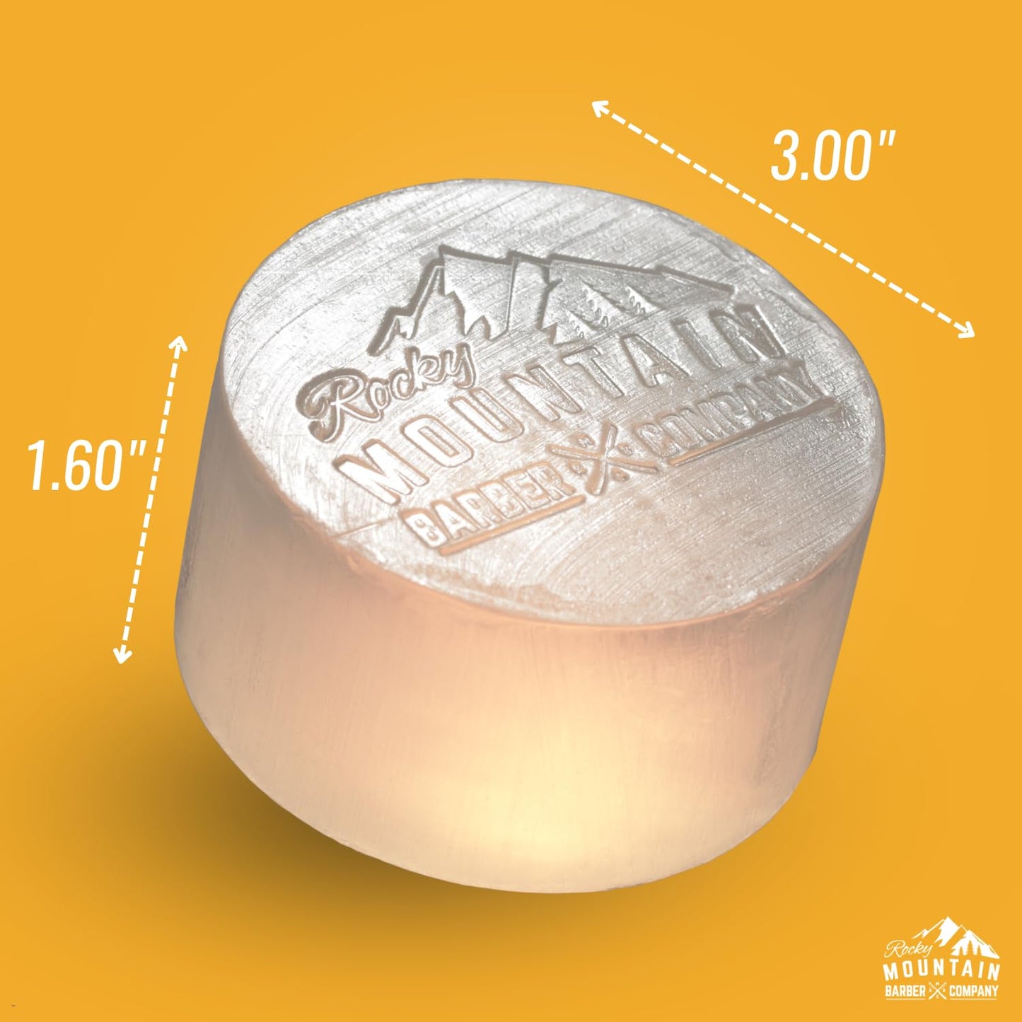 Men’s All-in-One Shampoo & Body Soap Bars – Extra Thick 1.6” Glycerin Hair & Body Soap Bars - 2 Soaps - Spiced Sawdust Scent - with Coconut Oil, Oat Protein & Cedarwood Oil - Made in USA - 14.5 oz