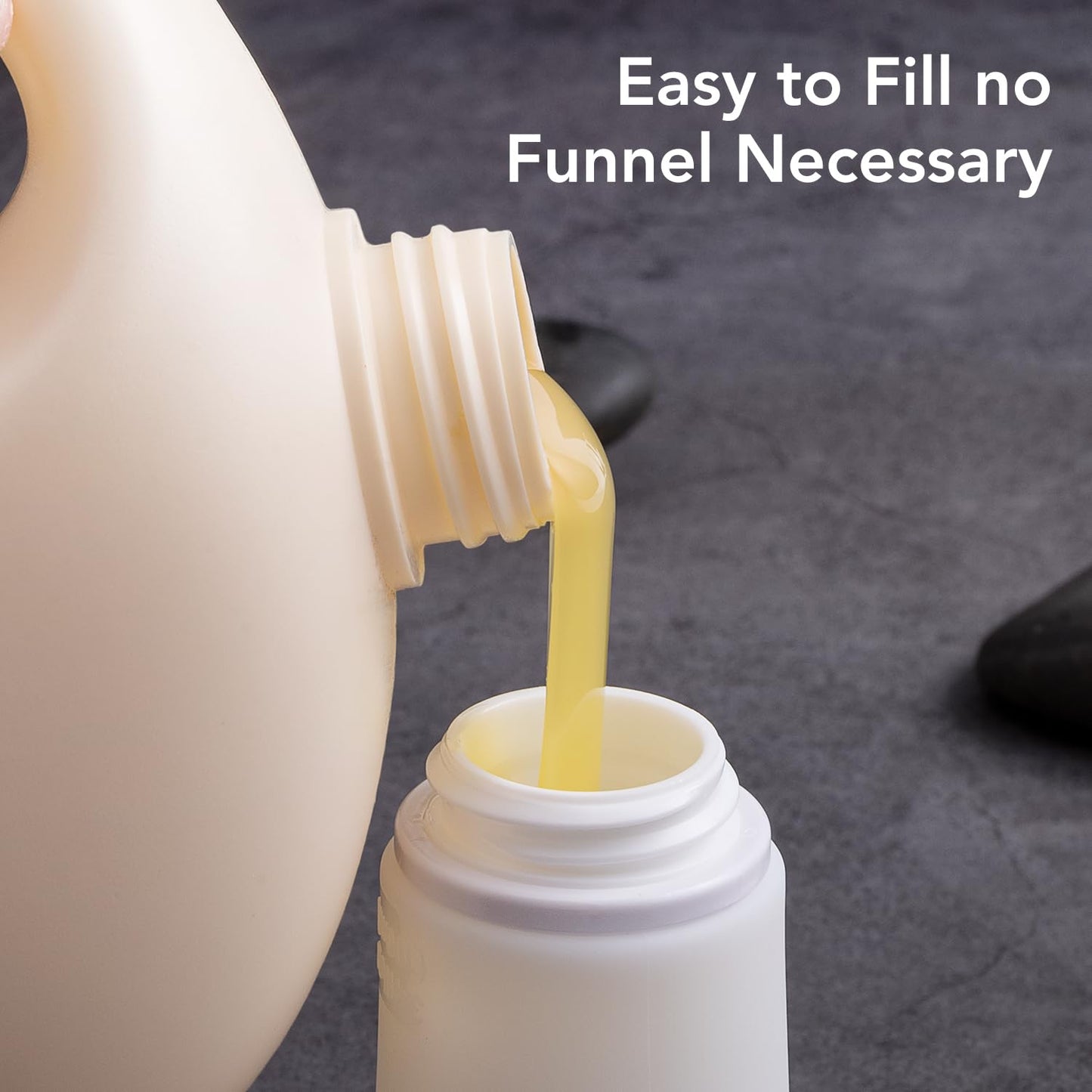 Valourgo TSA Approved 3.4oz Portable Toiletry Bottles, BPA Free Leak Proof Refillable Travel Accessories with Clear Toiletry Bag, Black, White